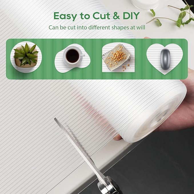 Anoak Cabinet Liner, Non Adhesive, Washable 22 Inch x 20 FT(240 Inch) Waterproof Durable Non-Slip Shelf Liner for Kitchen, Drawer, Refrigerator