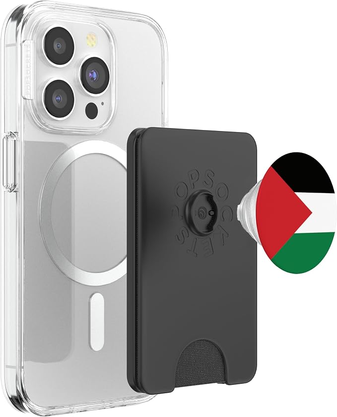 Palestine Flag Palestinian Flag Pride Vacation Souvenir PopSockets Adhesive PopGrip