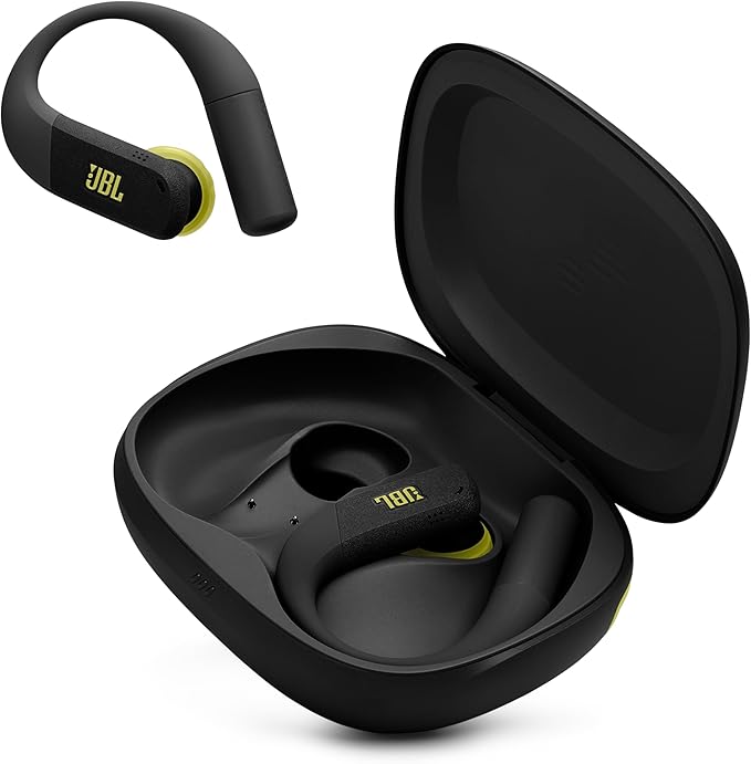 JBL Endurance Peak 4 - True Wireless Noise Cancelling Sport Earbuds Up to 48Hrs Total Playback Water &amp dust Proof (IP68) Secure fit with TwistLock™ Design &amp 6 mics for Perfect Calls (Black