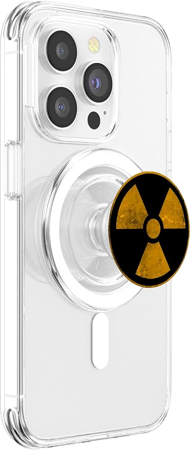 Radiation Pop Mount Socket Danger Vintage Grip X-Rays Hazard PopSockets PopGrip: Swappable Grip for Phones &amp Tablets PopSockets Standard PopGrip