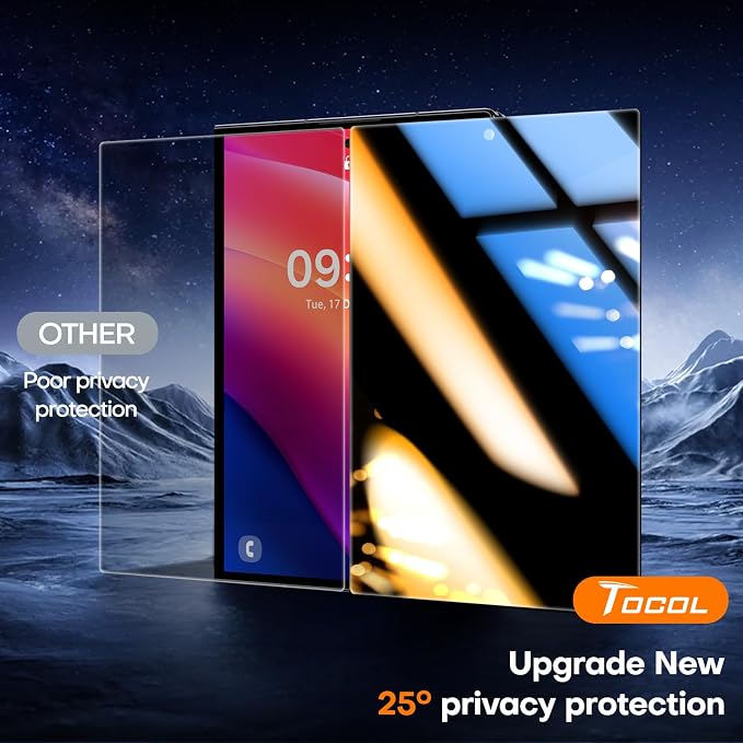 TOCOL for Pixel 2026 Screen Protector Clear | Easy Installation Bubble-Free 9H+ Tempered Glass 11FT Military Grade Shatterproof Anti-Scratch Case Friendly HD 2 Pack