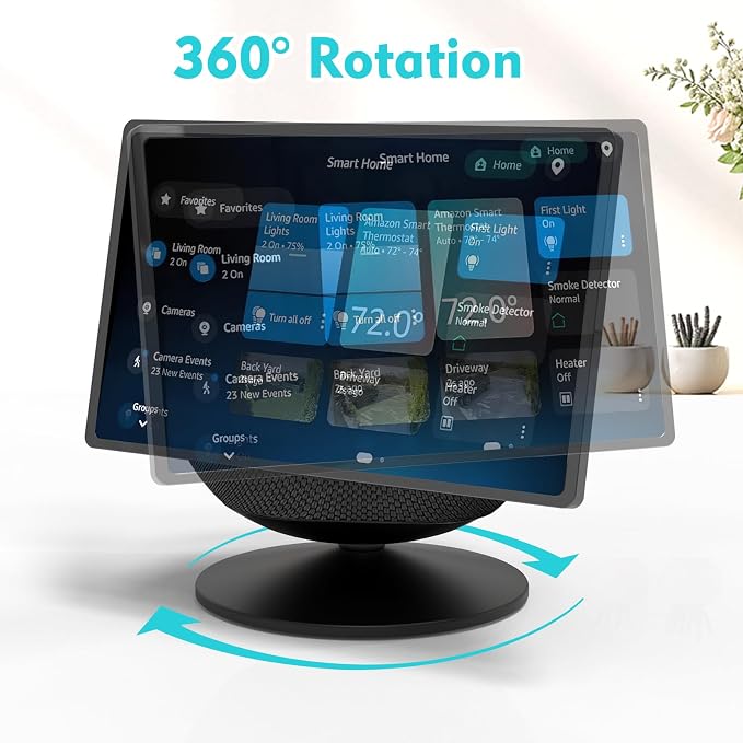 Adjustable Stand Compatible with 8 and 11 (2025 Releases) | Swivel and Tilt Adjustable Stand to Improve Viewing Angle
