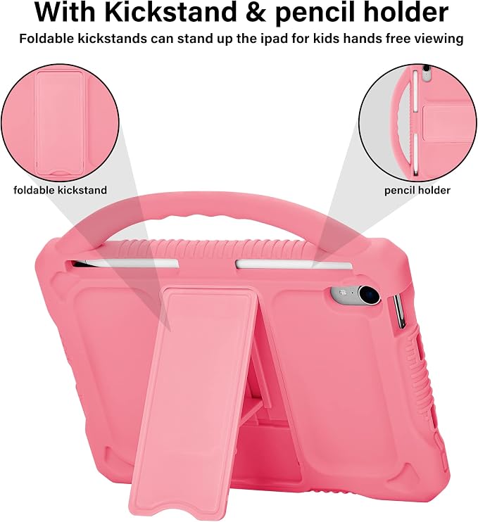 Kids Case for iPad mini 6 2021/Mini 7 2024(A17 Pro)Shockproof Child Protective Cover for Mini 6th/7th Generation Case 8.3 inch (Multicolor)