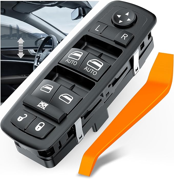 Nilight Power Master Window Switch Compatible with 2011 2012 2013 2014 2015 2016 Dodge Journey Front Left Driver Side Replacement Control Button Windows Switches