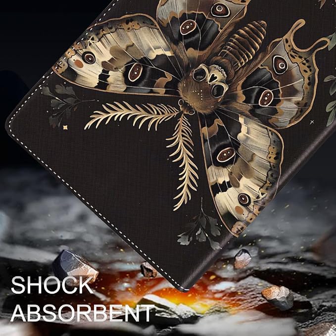 Case for iPad (A16) 11th Generation 11 Inch (2025) for iPad 10th Generation 10.9 Inch (2022) Slim Folding Stand Cover with Auto Wake/Sleep Corgi Dog Eating Ramen 2