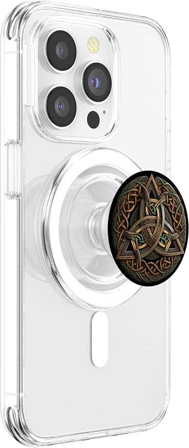 Triquetra Viking Celtic Knot Design PopSockets Adhesive PopGrip