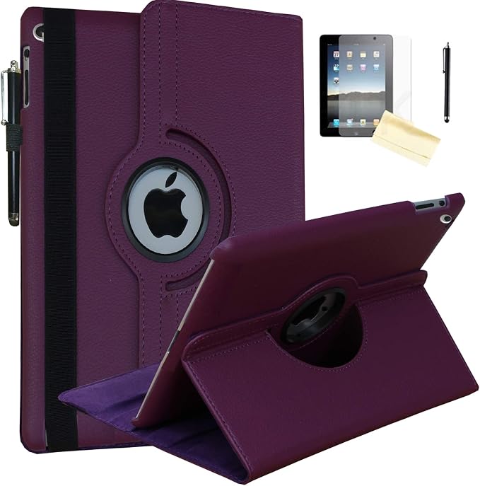 Case for iPad 10.2 inch for iPad 9th 8th 7th Generation Rotating Stand Smart Magnetic Auto Wake Up/Sleep Cover for A2602 A2603 A2604 A2605 MK2L3LL/A MK2P3LL/A MK673LL/A (Black)