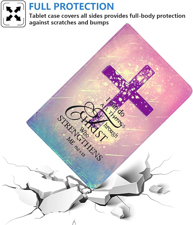 Case for Samsung Galaxy Tab S10 Plus 2024/ S9 Plus/ S9 FE Plus 5G 12.4 Inch 2023 Slim PU Leather Stand Folio Cover with Auto Wake Sleep Abstract Paint Dogs