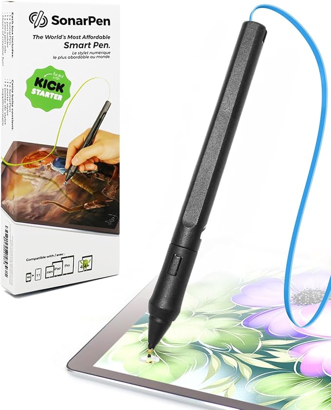 SonarPen - Pressure Sensitive Stylus for iPhone Android &amp Switch Blue