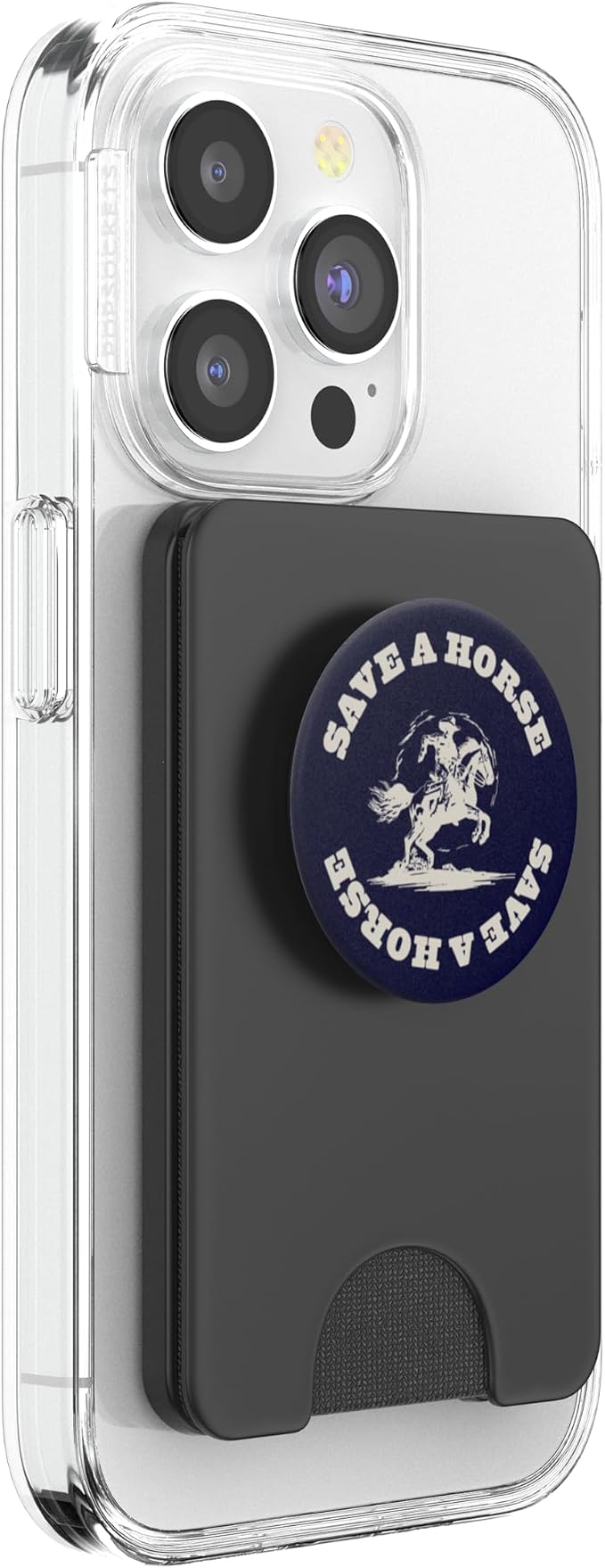 PopSockets Phone Grip with Expanding Kickstand- Save A Horse PopSockets PopWallet for MagSafe