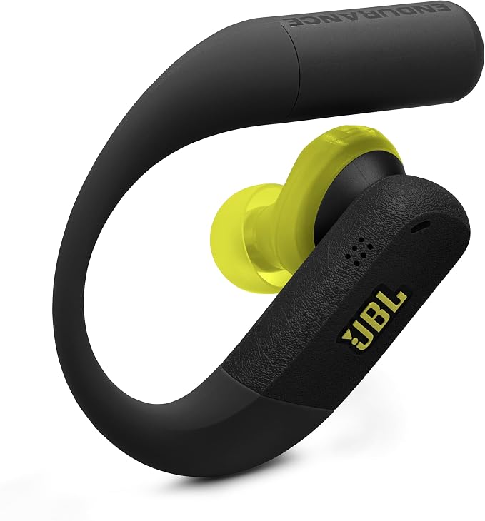 JBL Endurance Peak 4 - True Wireless Noise Cancelling Sport Earbuds Up to 48Hrs Total Playback Water &amp dust Proof (IP68) Secure fit with TwistLock™ Design &amp 6 mics for Perfect Calls (Black