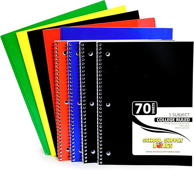 High School Writing Bundle | 1 Pallet (112 Boxes) - 51 Pieces per Box | School Supply Boxes - Back to School Essentials | Includes Composition Books, Loose Leaf Paper, Index Cards, 12 ct. Pens & More