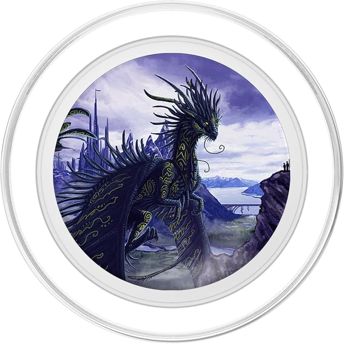 Fire Fit Designs Dragon Pop Socket for Phone Dragon PopSockets Fantasy Dragon PopSockets MagSafe PopGrip for iPhone 260027