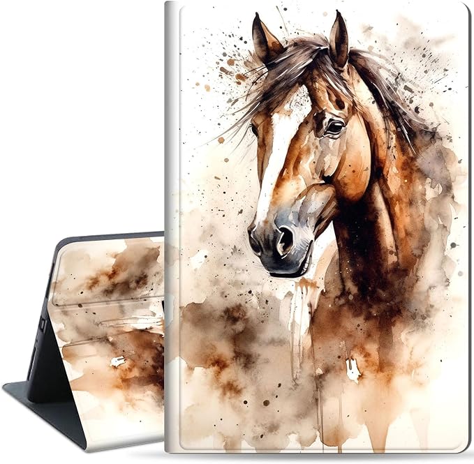 Case for iPad Air 11-inch (M4 2026 / M3 2025 / M2 2024) iPad Air 5th/4th Gen (2022/2020) 10.9 Slim PU Leather Folio Stand &amp Auto Sleep/Wake Protective Smart Cover Tree Fluorescent