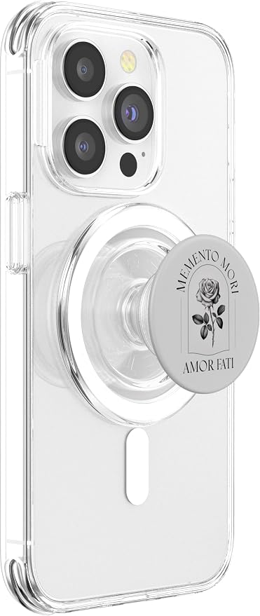 Memento Mori Amor Fati | Stoic Philosophy &amp Latin Language PopSockets PopWallet for MagSafe