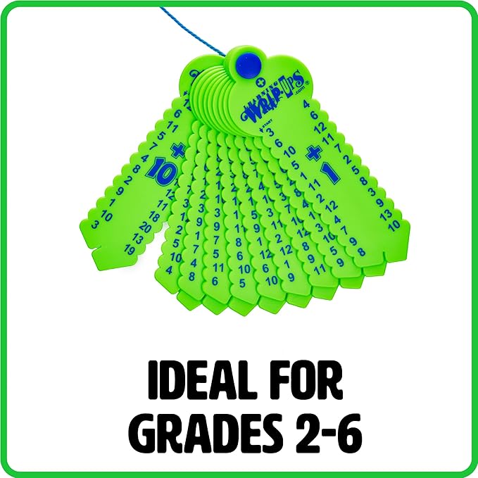 Learning Wrap-Ups Addition Keys - Self Correcting Math Tool for Kids Grade Level K-3