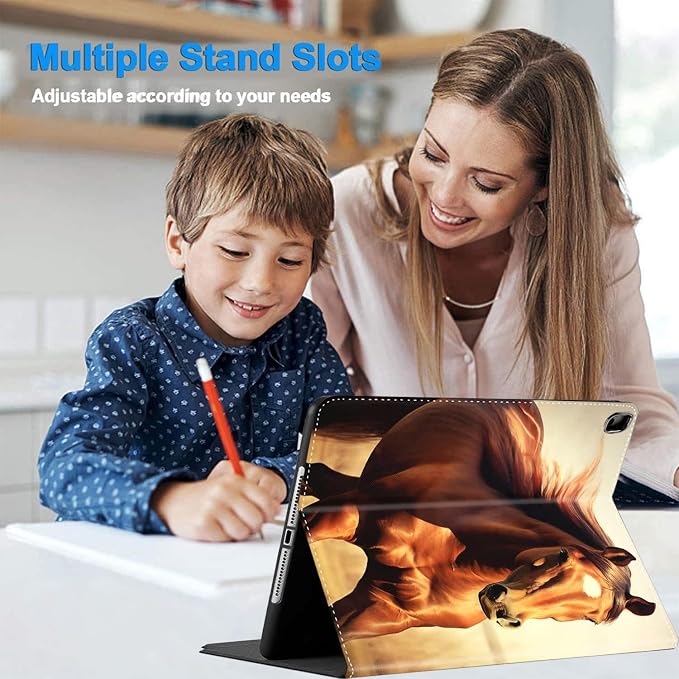 Case for iPad 11 inch (A16) 2025 for 10th Generation 10.9'' 2022 Durable Shockproof Protective Cover for iPad 11th/10 th Gen ，Blue Dragon