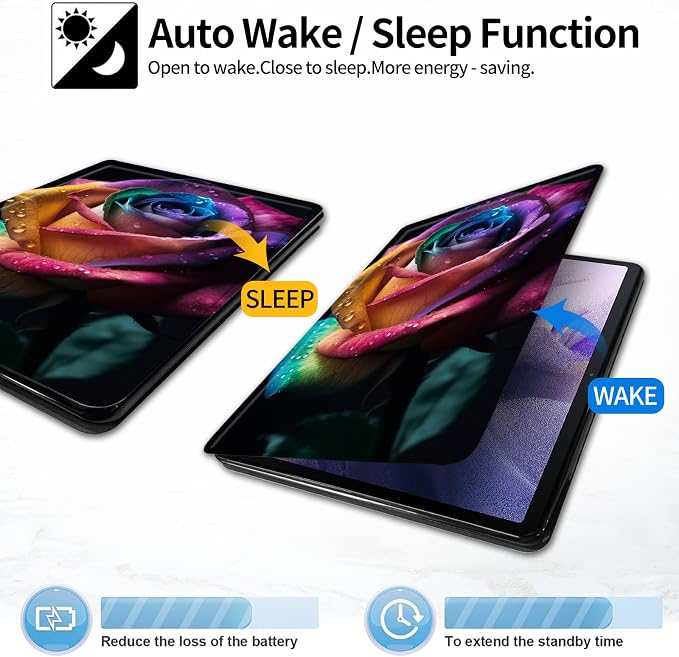 for iPad 9th Generation Case (2021)/8th Gen (2020)/ 7th Gen (2019) 10.2 Inch-360 Degree Rotating Multi-Angle Viewing Protective Cover with Auto Sleep/Wake-Art Mandala Flower