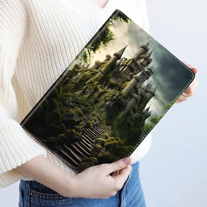 Case for iPad (A16) 11th Generation 11 Inch 2025 / iPad 10th Generation 10.9 Inch 2022 Ultra-Thin Multi-Angle Protective Cover with Auto Sleep/Wake A Dark Horse