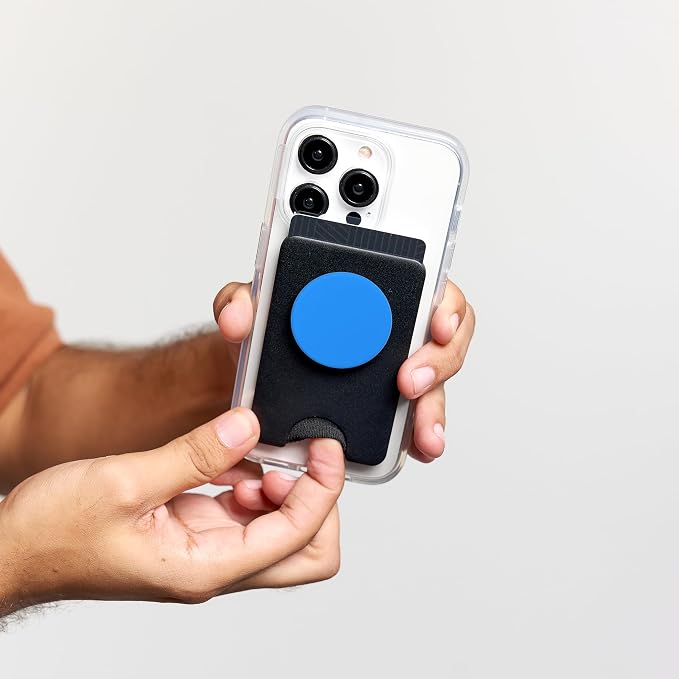 PopSockets Phone Grip with Expanding Kickstand - Bright Blue PopSockets Adhesive PopGrip