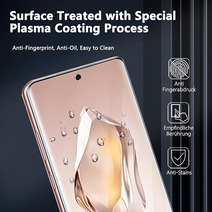 for iPhone 17 Pro Max Back Screen Protector Flexible Film Not Glass with Camera Lens Protector 2+2 Pack Self-Healing Anti Scratch HD Clear Soft TPU Protective Hydrogel Film