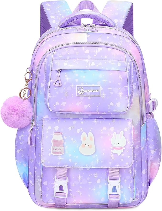 Kids Backpacks for Girls - Cute Girls Backpack for Elementary, Middle and High School Students - 18" School Bookbag