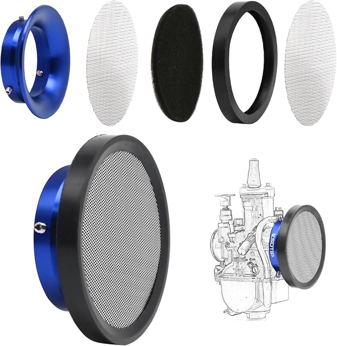 Carburetor Carb Velocity Stack Air Filter Cleaner Modified Trumpet Aluminum