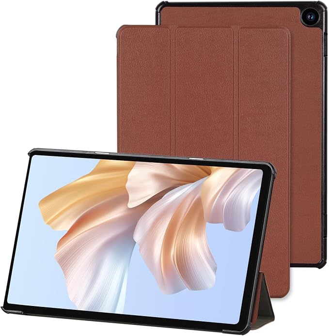 Case for FM 11 (13th Gen 2023) Multi-Angle Stand with Flexible Fixation Auto Wake/Sleep TPU Material (Brown)