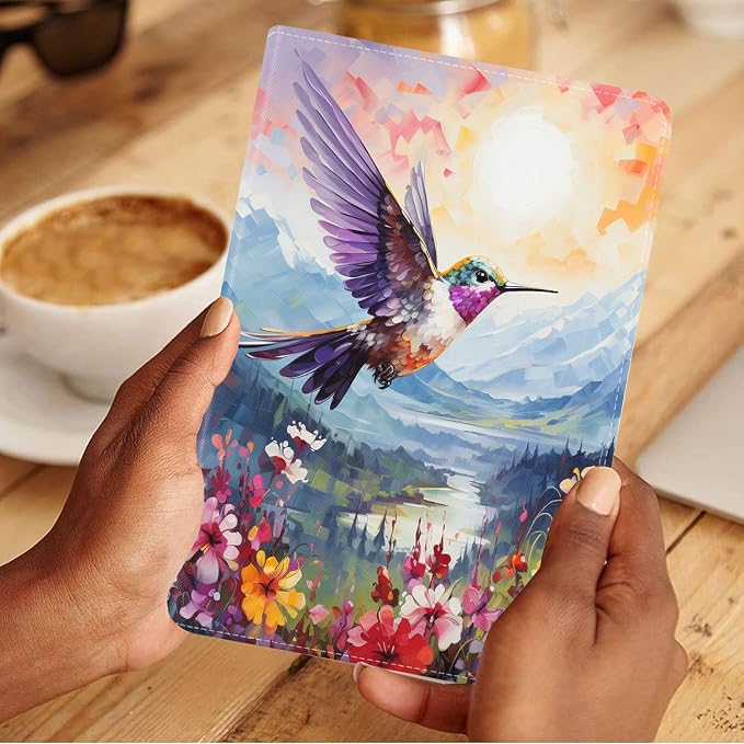 Case for Samsung Galaxy Tab A 8.0 2019 (SM-T290/T295/T297) Slim Lightweight PU Leather Stand Cover with Auto Wake/Sleep for Galaxy Tab A 8.0 Inch Abstract Watercolor Art Dogs