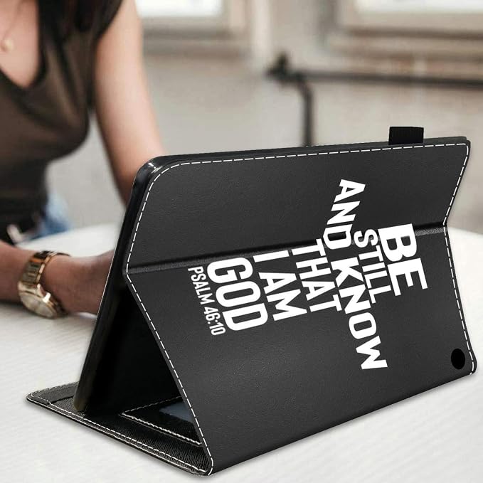 Case for Amazon Kindle Fire HD 10 &amp Fire HD 10 Plus Tablet (11th Generation 2021 Release) Premium PU Leather Stand Cover with Smart Auto Wake American Flag Deer