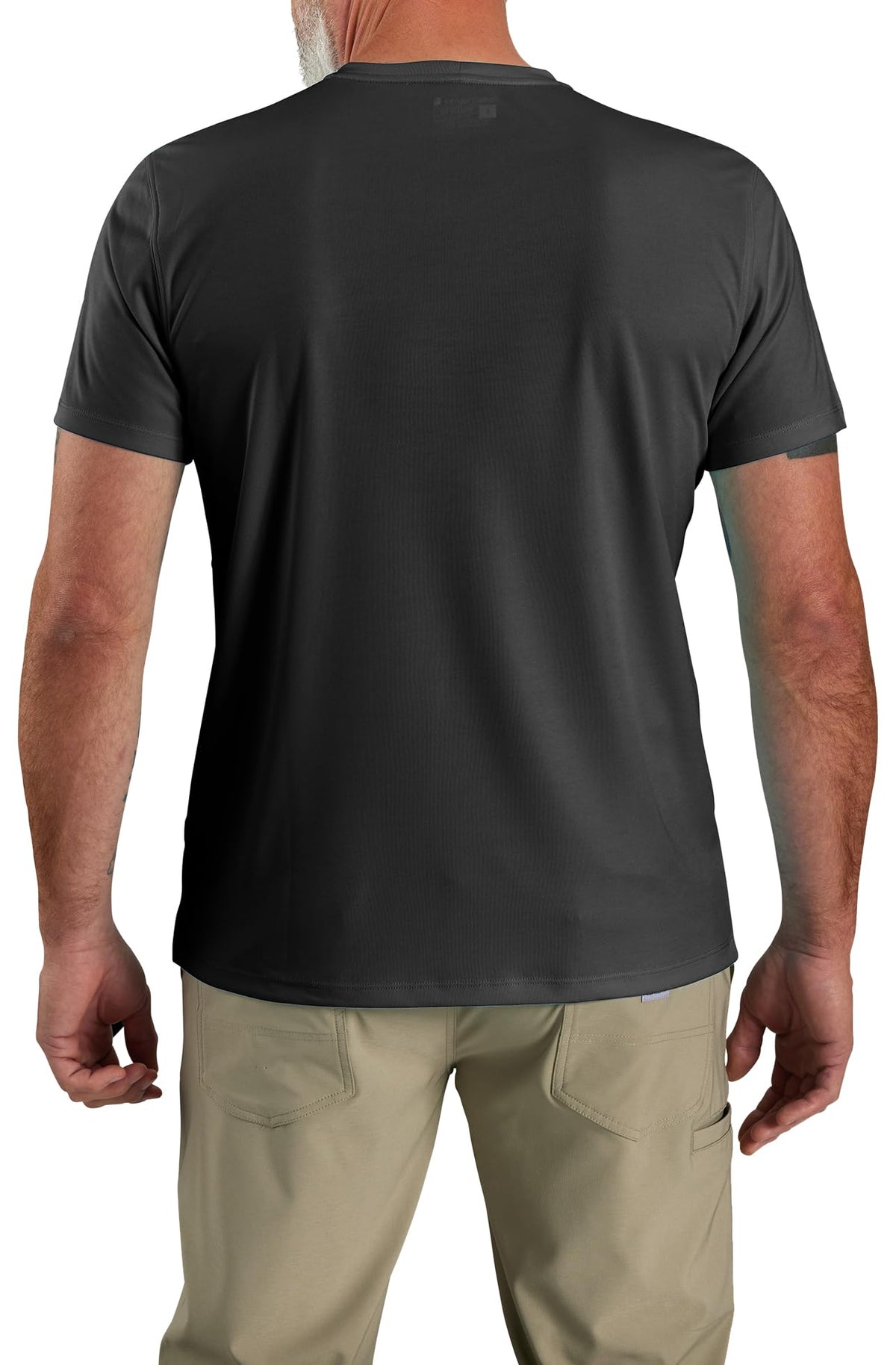 Carhartt Men's Force Sun Defender™ Lightweight Short-Sleeve Logo Graphic T-Shirt, Black, Large
