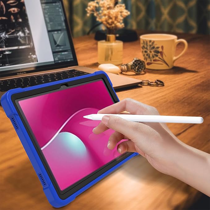 Case for T-Mobile REVVL Tab 2 Android 15 Tablet 10.1 inchHeavy Duty Shockproof Protective Cover with KickstandKids Friendly4 Corners Thicken ShockproofBlack