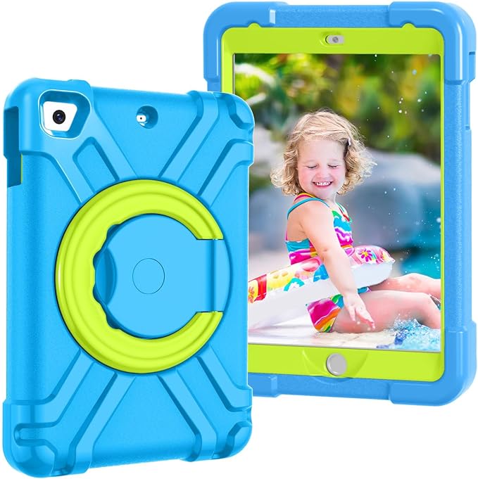 AKABEILA Compatible with Amazon Fire HD 8 2020/2022 Tablet Case，Rugged Kids Case with Stand Lightweight Shockproof Kids Friendly Tablet Cover Black