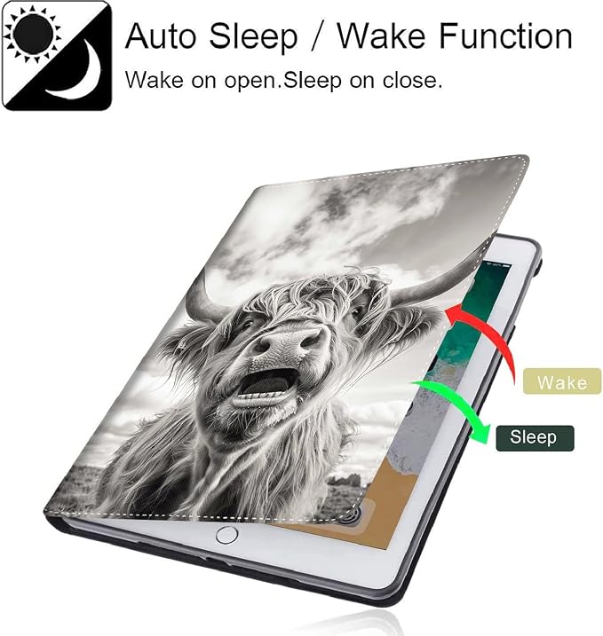 Case for New iPad (A16) 11th Generation 11 Inch 2025for iPad 10th Generation 2022 10.9 Inch Multi-Angle Stand Smart Cover Shockproof with Auto Wake/Sleep ，Starry Sky