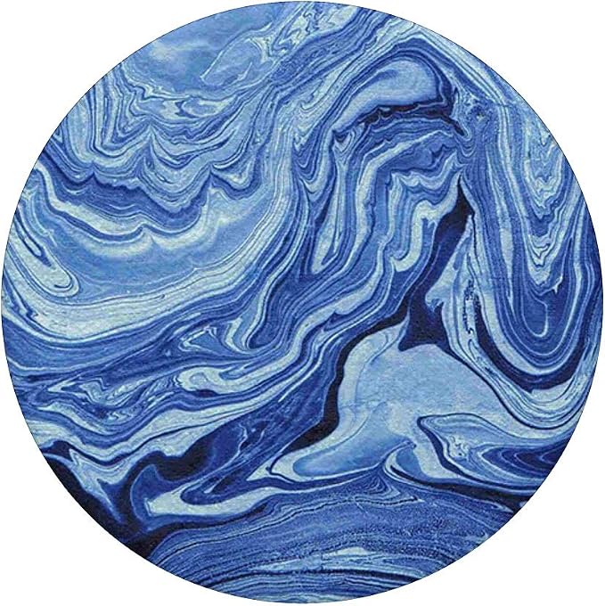 Ink Marbled Pop Mount Socket Blue Watercolor Clouds Design PopSockets PopGrip: Swappable Grip for Phones &amp Tablets