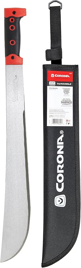 ErgoHandle Machete, 18 in. with Nylon Sheath