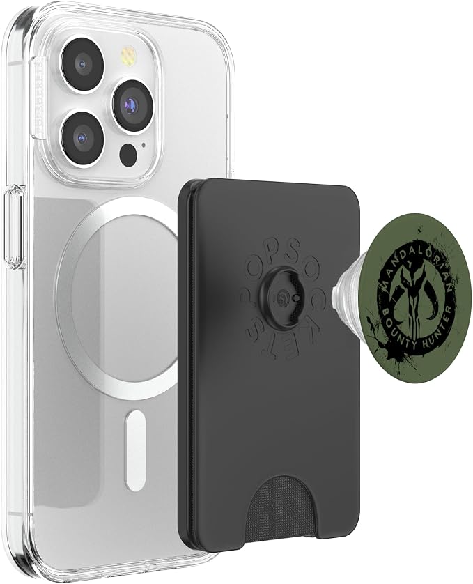 Star Wars The Mandalorian Paint Splatter Emblem PopSockets Adhesive PopGrip
