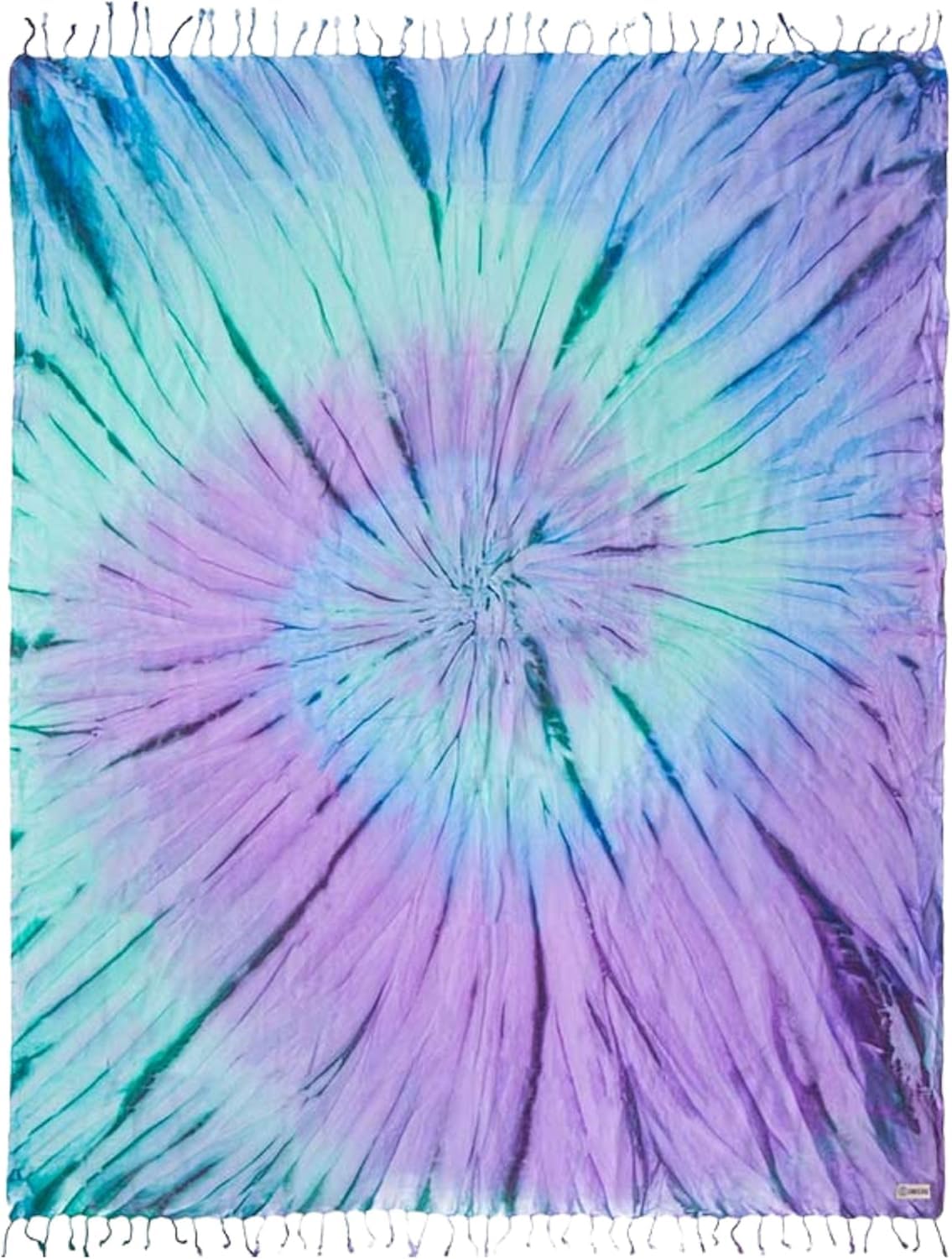 Sand Cloud Extra Large Turkish Beach Towel - Sand Resistant - 100% Organic Turkish Cotton Yarn - Quick Dry Towel for Beach, Picnic Blanket or Throw - As Seen on Shark Tank - Tie Dye (Luna)