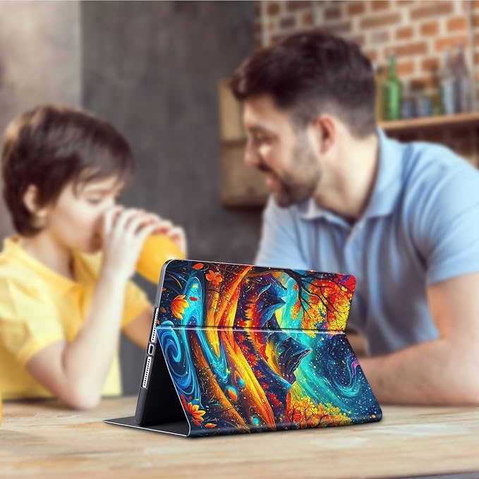 Case for All-New Kindle Paperwhite 12th Generation 7 inch 2024 &amp Kindle Colorsoft Signature Edition 2024 Lightweight Protective PU Leather Smart Stand Cover with Auto Wake Sleep - a Beautiful Gala