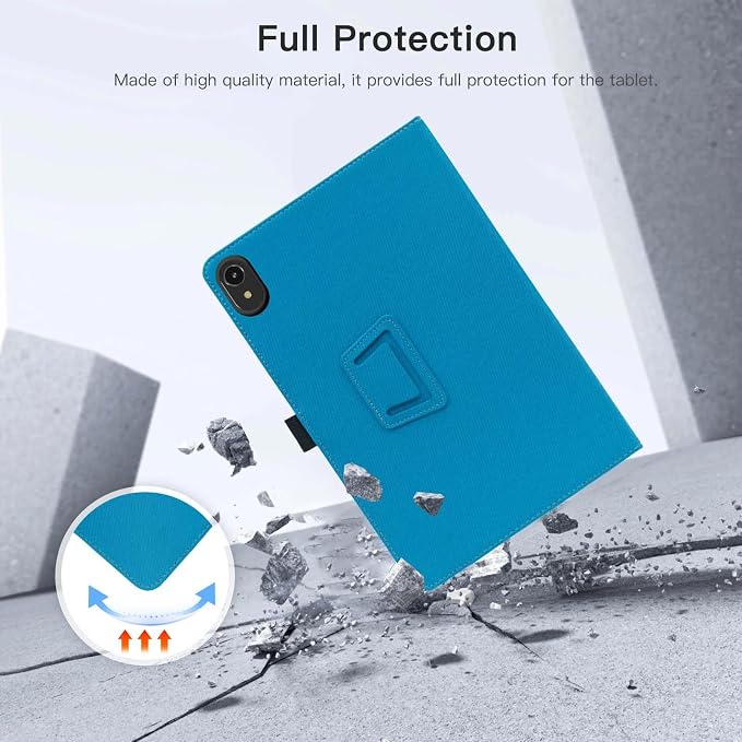 Tablet Case Cover For ApoloMedia EP1095T/ApoloSign EP1095T TabletMulti-Viewing AnglesSlim Light Shell Stand Cover for ApoloMedia EP1095T/ApoloSign EP1095T Tablet with Hand Strap&amp Pencil HolderB