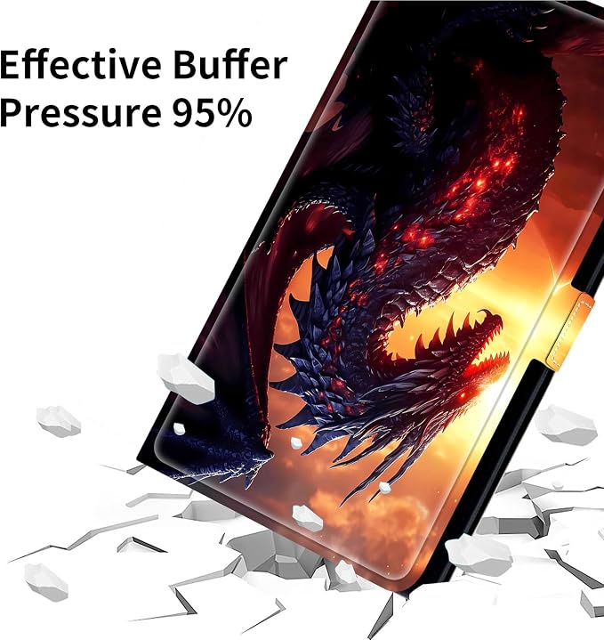 for Google Pixel Tablet Case 2023 Universal Tablet CaseSlim PU Leather Multi-Angle Viewing Cover with 360 Degree Rotatable Kickstand forPixel Tablet 2023 11-inchBlue Wolf