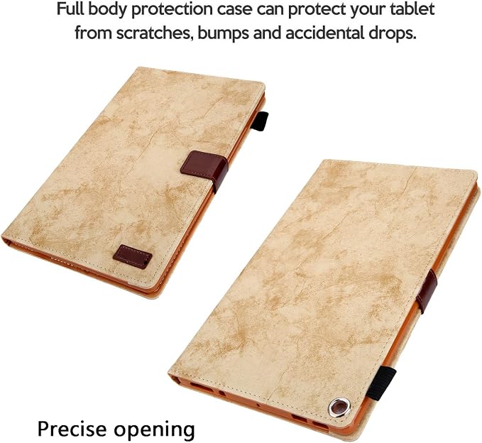 Kindle Fire HD 8 Tablet Case (8th/7th/6th Generation)Smart Stand Synthetic Leather Cover with Auto Wake/Sleep [Card &amp Pencil Holder] for 8 Amazon Fire HD 8 (2018/2017/2016) Blue Sea Beach