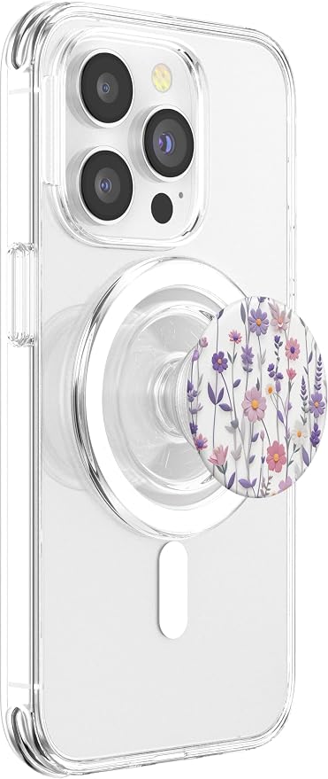 Mixed Flowers Bouquet Flower Pattern PopSockets Adhesive PopGrip