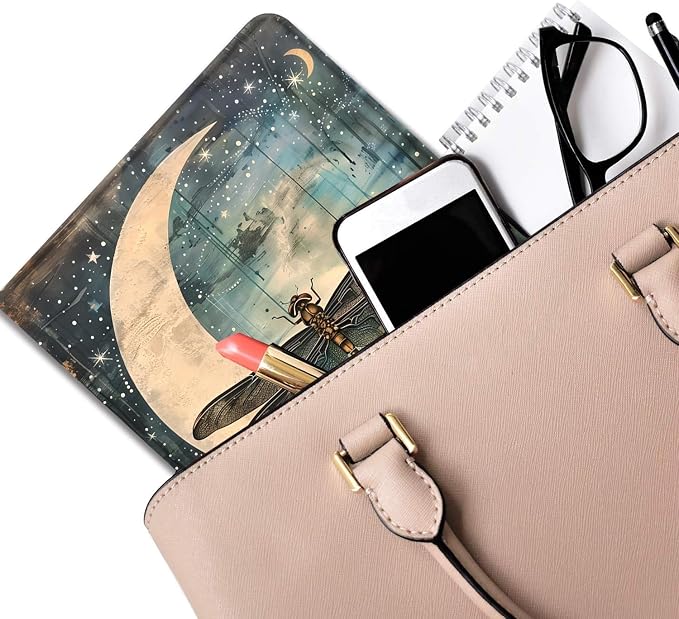 Case for iPad Pro 13 Inch M4 (2024) Slim Multi-Angle Smart Stand Cover with Automatic Sleep/Wake Function for iPad Pro 13 Inch Art Dragonfly