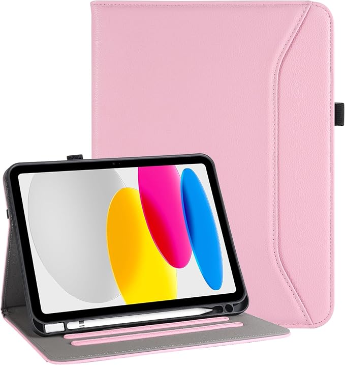 for iPad A16 Case 11 Inch 2025Cover for iPad 10th 11th Generation Case with Pencil HolderBlack