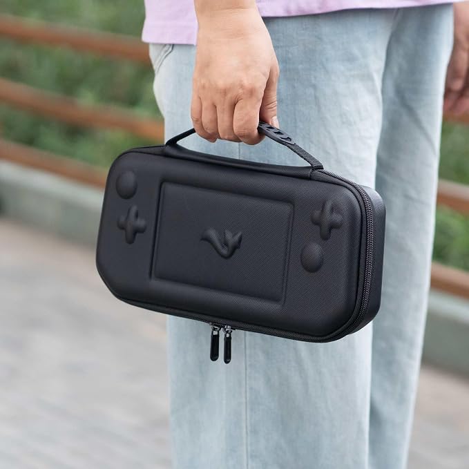 ButterFox Slim Carrying Case Bag for ASUS Rog Ally X (Black/Blue)