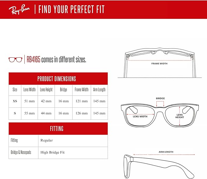 Ray-Ban RB4165 JUSTIN Sunglasses For Men For Women+BUNDLE with ACCESSORY EYEWEAR KIT