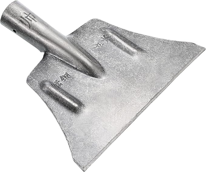 PATIKIL 9 Inch Garden Shovel, Outdoor Cleaning Spade Weeding Shovel Steel Flat Ice Shovel Lawn Trowel Planting Tool for Farm Yard
