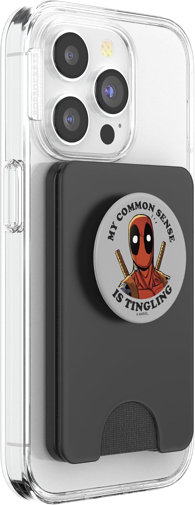 Marvel Deadpool My Common Sense is Tingling PopSockets Adhesive PopGrip