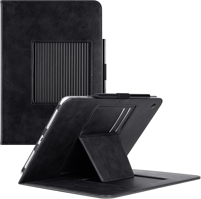 Case for Wacom MovinkPad 11 TabletDark Blue | Multiple-Angles Viewing StandPremium PU Leather Protective Cover with Pen Holder Loop